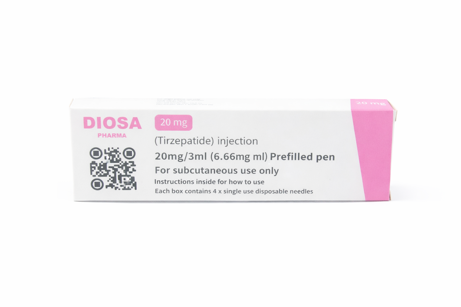 Tirzepatide 20 mg / 3 ml Prefilled Pen