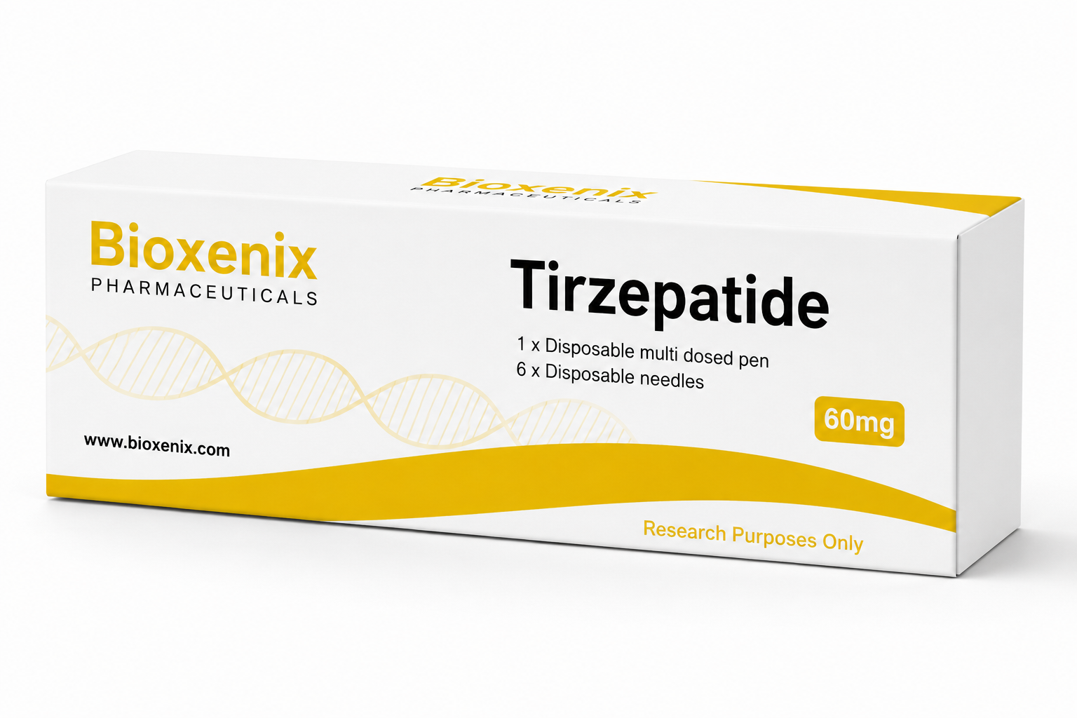 Bioxenix Tirzepatide 60mg Prefilled Pen